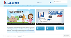 Desktop Screenshot of icharacter.org
